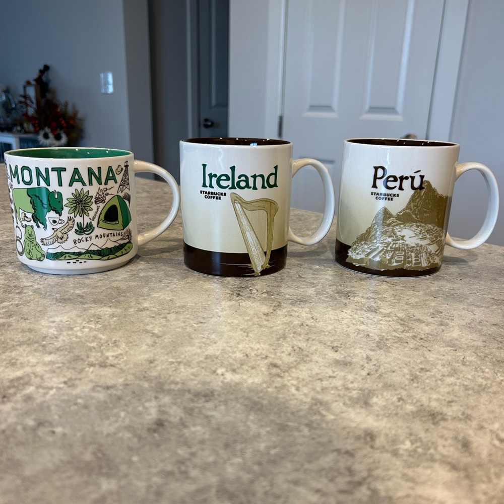 Starbucks Collector Mugs - Authentic